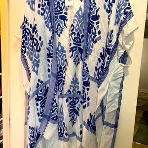 Long length, light weight shrug, coverup